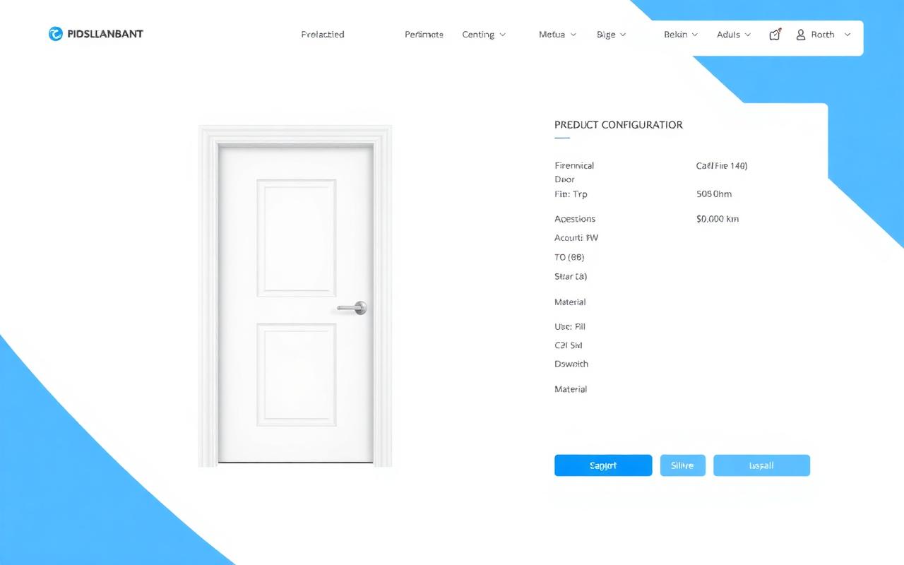 Configurateur de porte technique